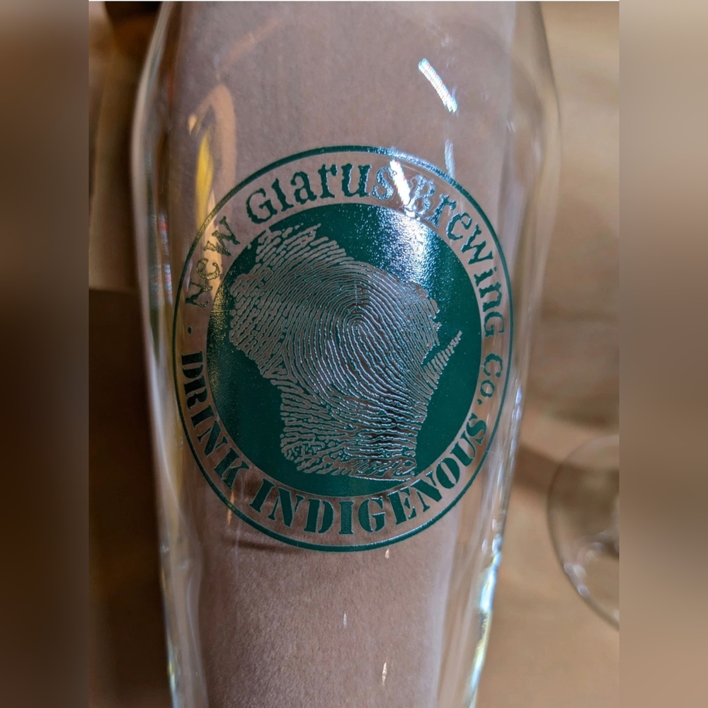 New Glarus Brewing Co., Set of 2 Pilsner/Ale Glasses